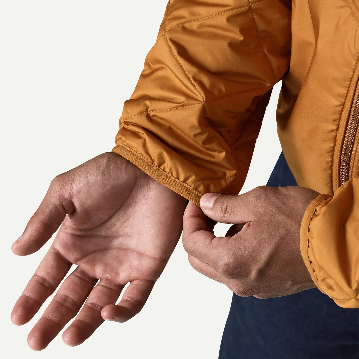 Men's Diamond Quilted Bomber Hoody - US 7084