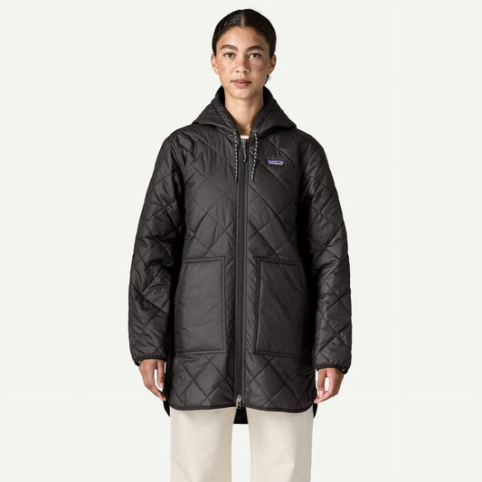 Women's Diamond Quilted Parka - US 8497