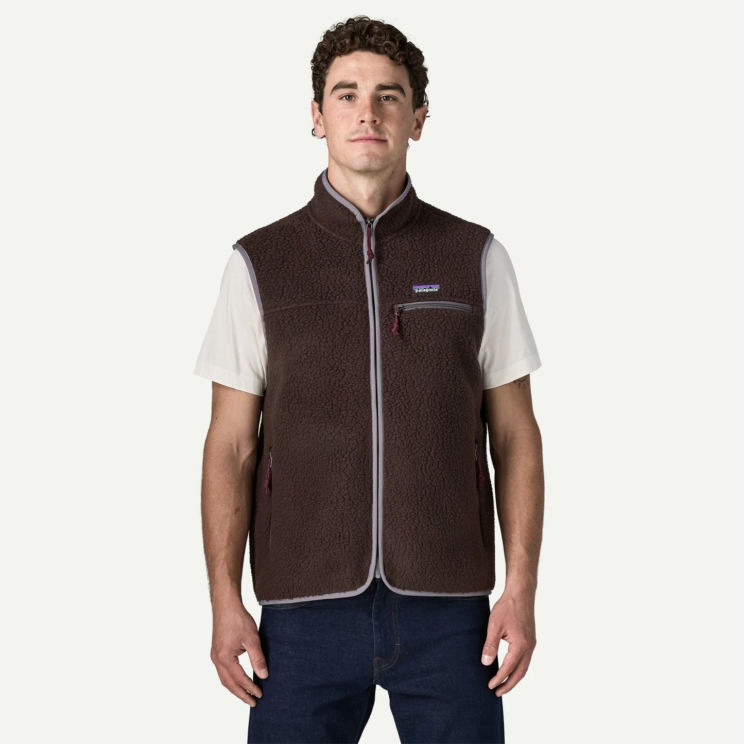 Men's Retro Pile Fleece Vest - US 0534