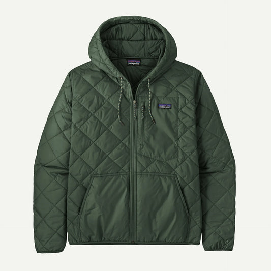 Men's Diamond Quilted Bomber Hoody - US 1086