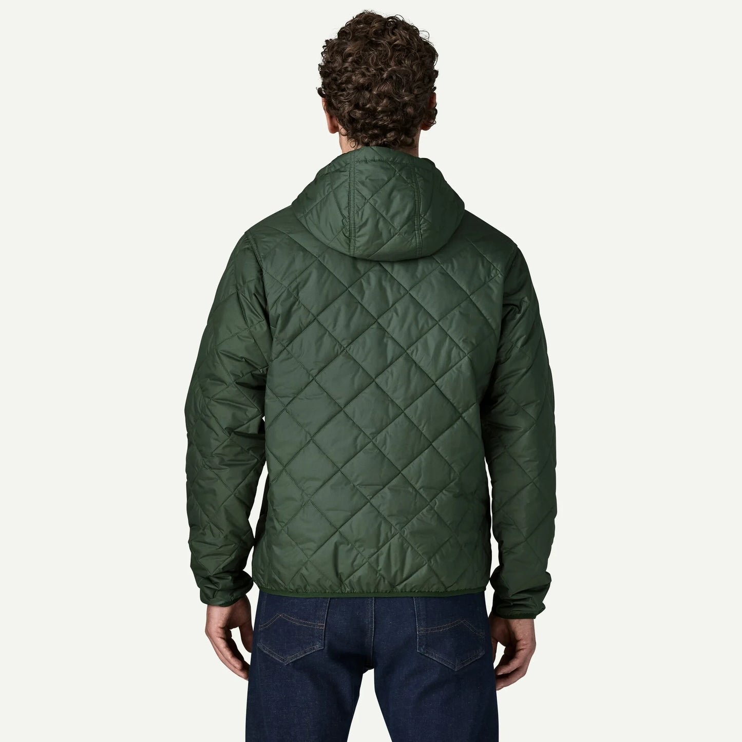 Men's Diamond Quilted Bomber Hoody - US 1086