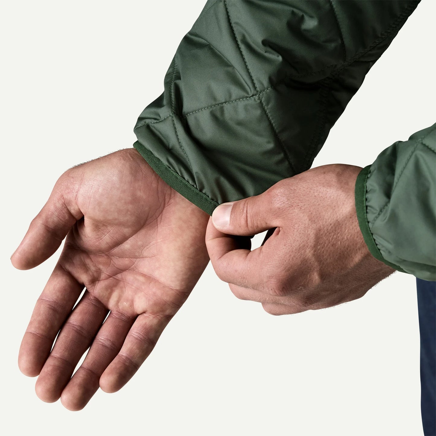 Men's Diamond Quilted Bomber Hoody - US 1086