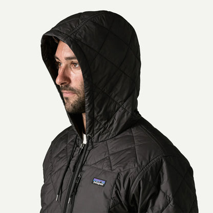 Men's Diamond Quilted Bomber Hoody - US 1086