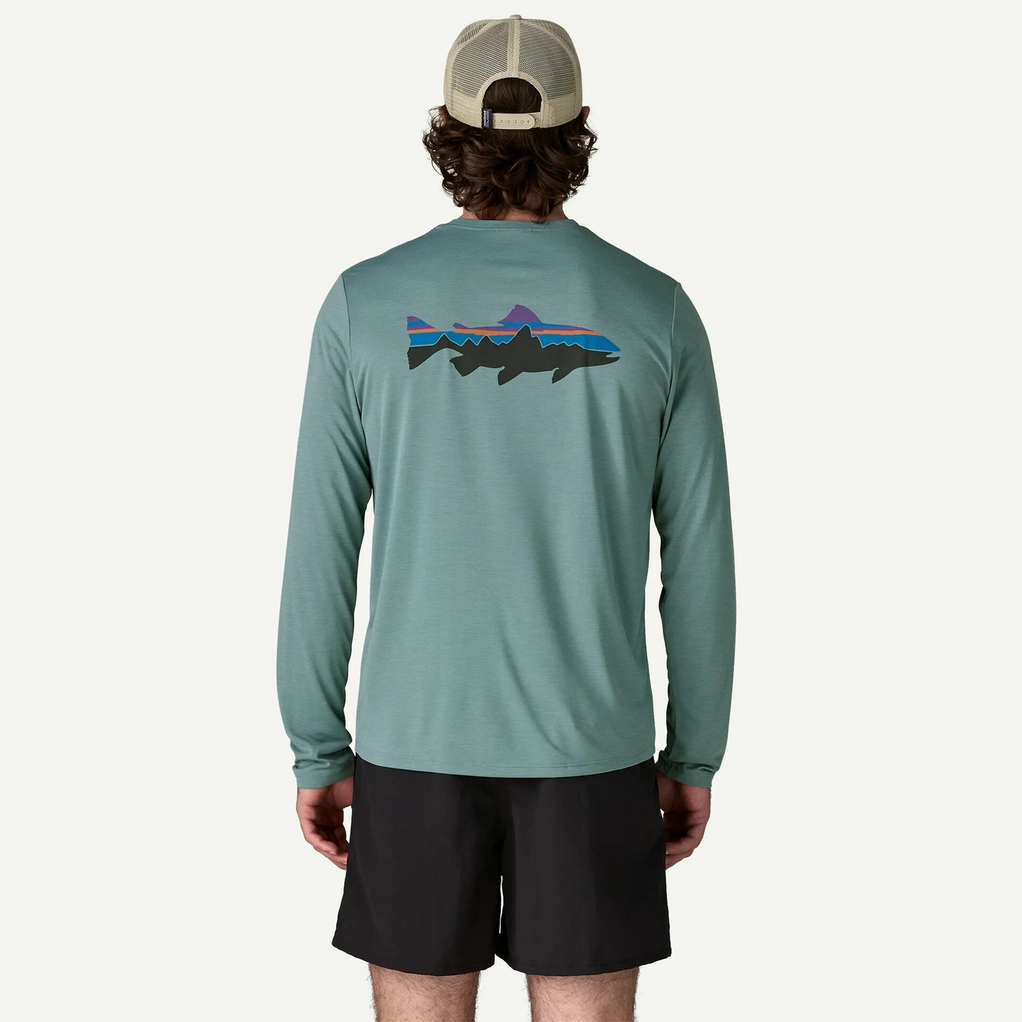 Men's Long-Sleeved Capilene® Cool Daily Shirt - Fitz Roy Trout - US 6082