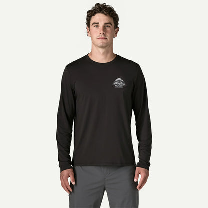 Men's Long-Sleeved Capilene® Cool Daily Shirt - Great Waves - US 4829