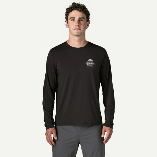 Men's Long-Sleeved Capilene® Cool Daily Shirt - Great Waves - US 5296