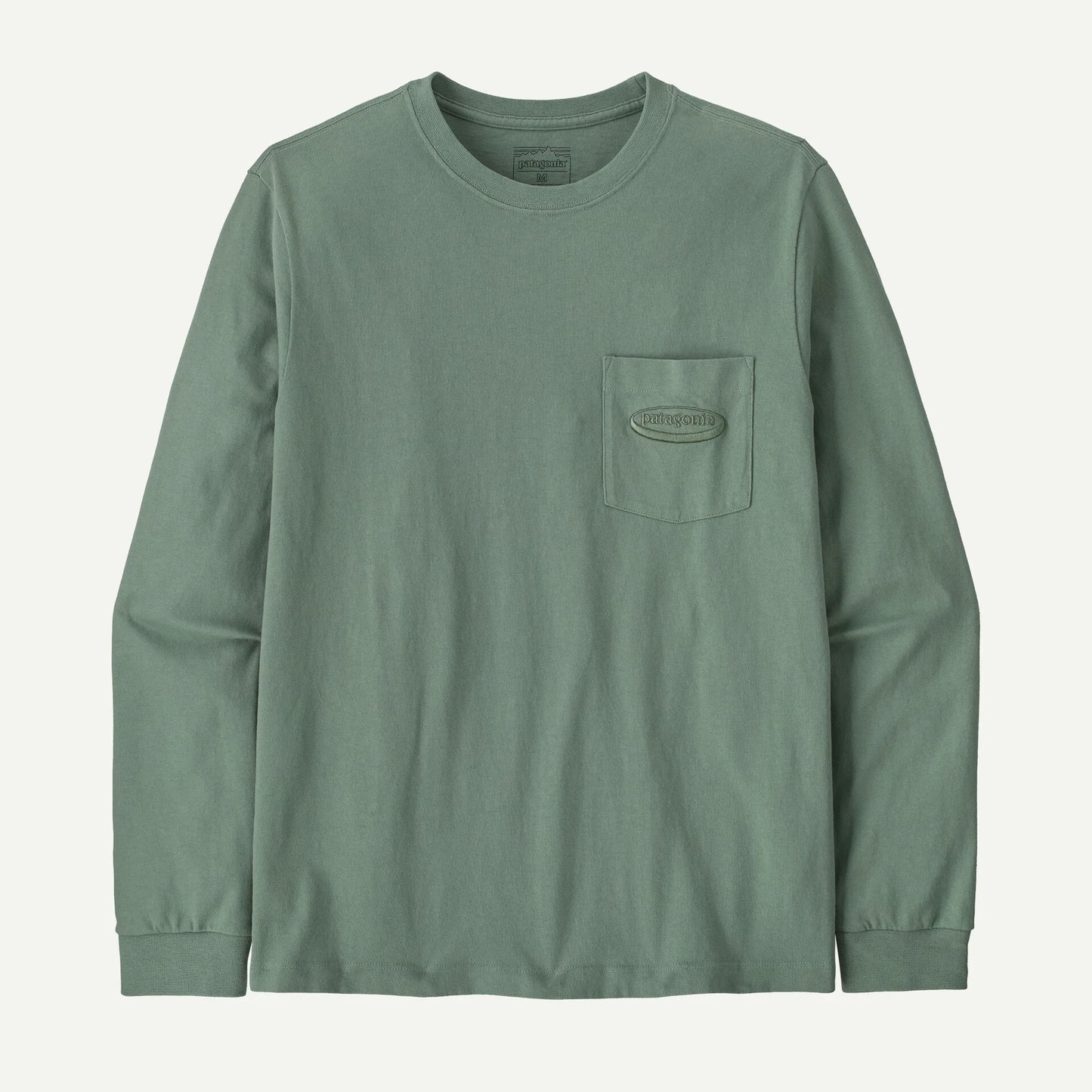 Men's Long-Sleeved Midweight '95 Oval Logo Pocket Tee - US 3839