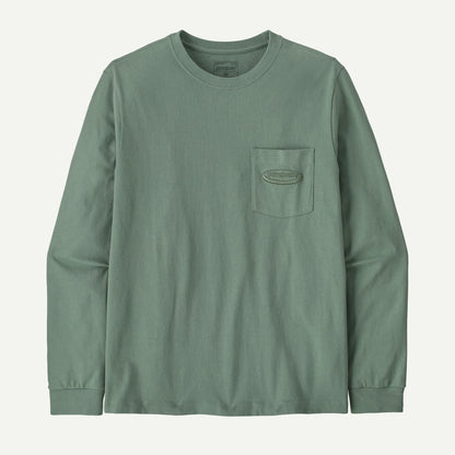 Men's Long-Sleeved Midweight '95 Oval Logo Pocket Tee - US 3839