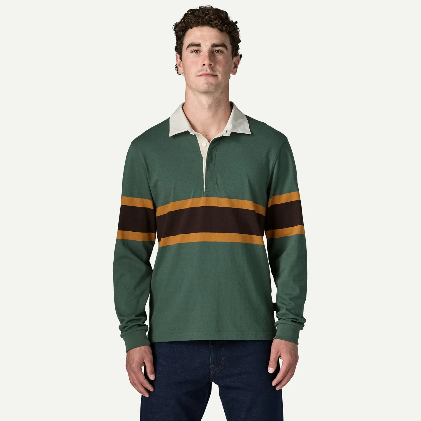 Men's Long-Sleeved Rugby Shirt - US 5848