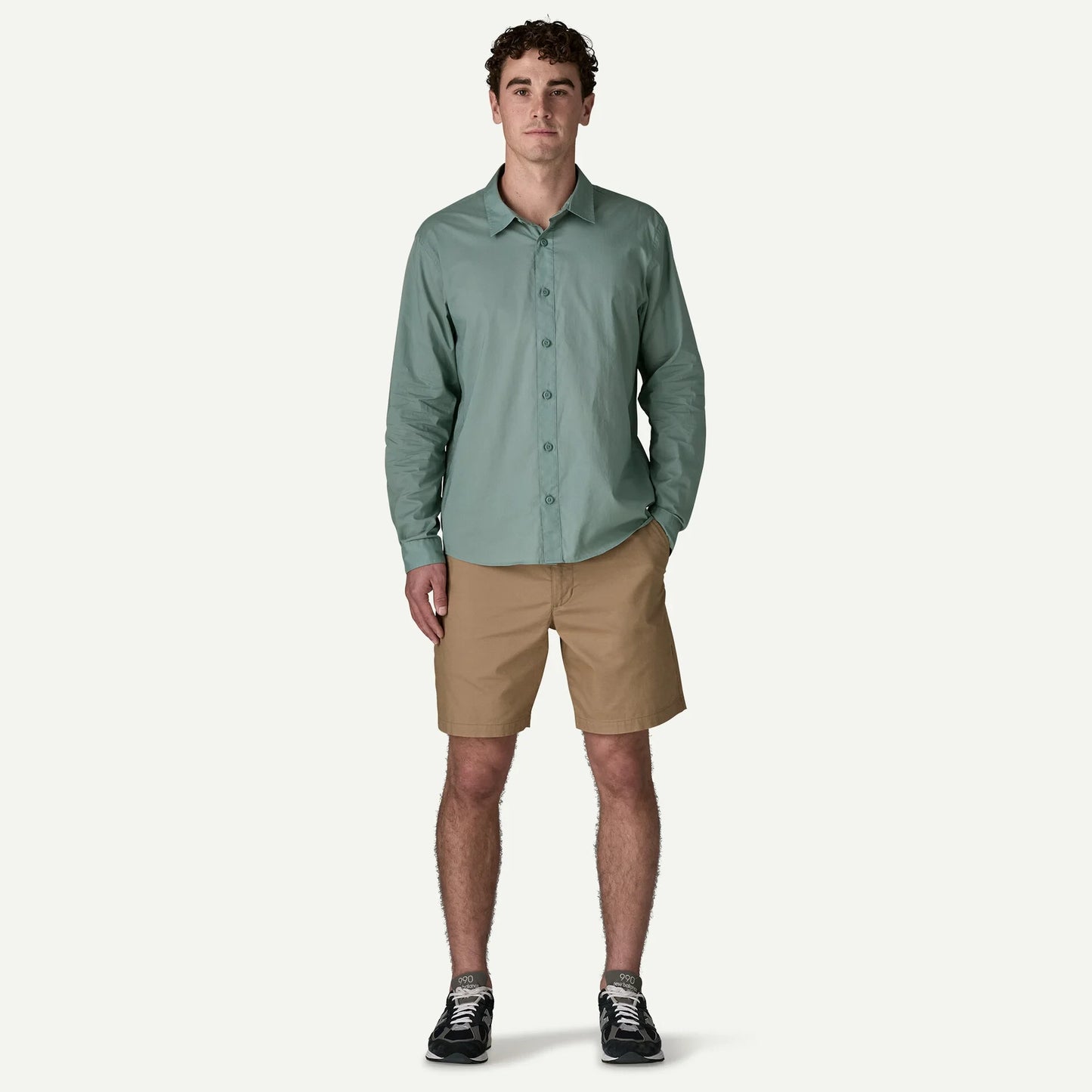 Men's Long-Sleeved Sunrise Stream Shirt - US 8234