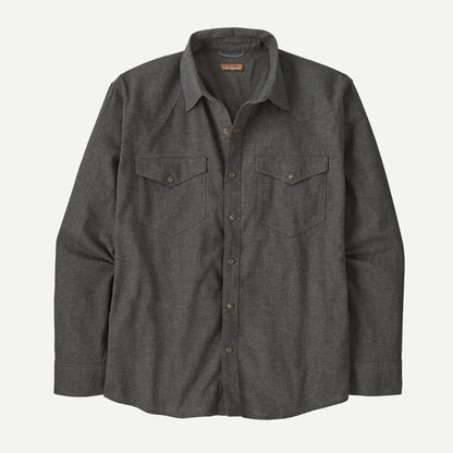 Men's Long-Sleeved Western Snap Shirt - US 5194