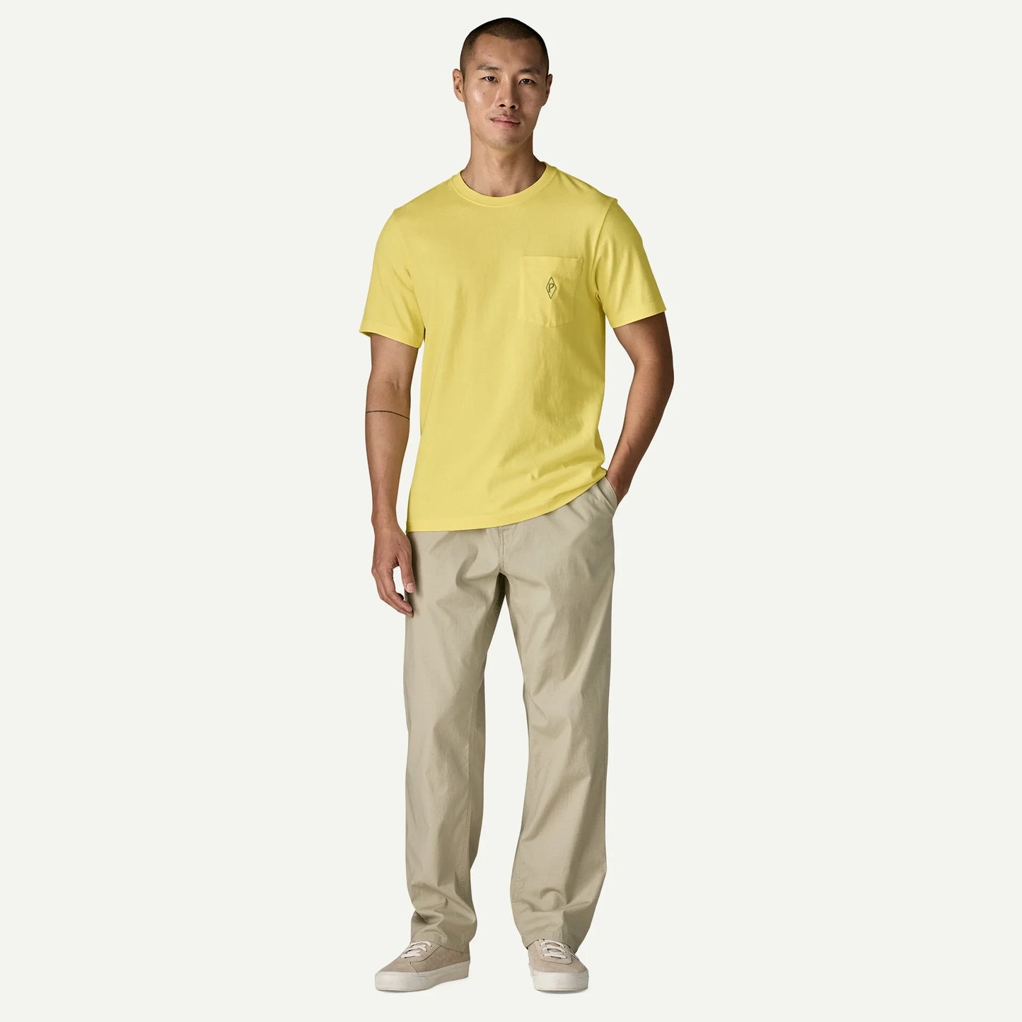 Men's Midweight Water People Mark Pocket Tee - US 5447