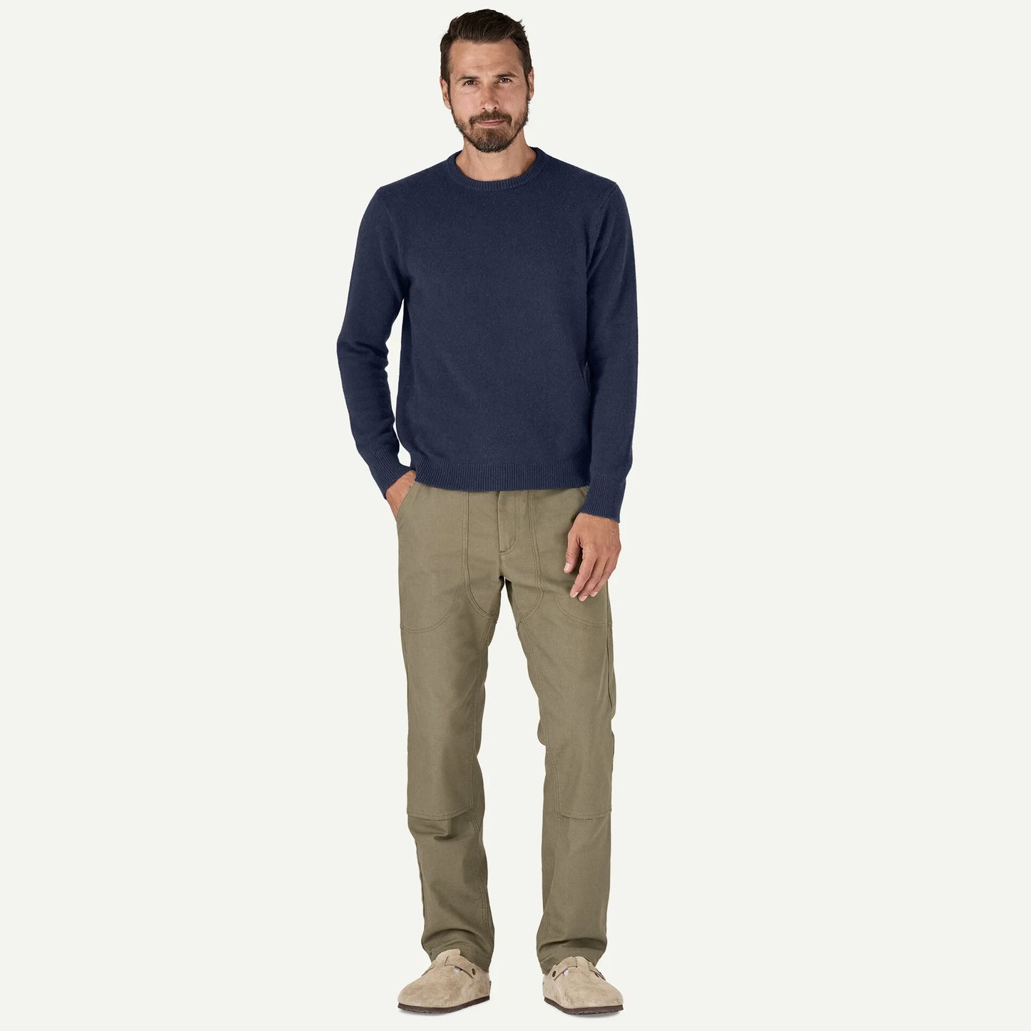 Men's Recycled Cashmere Crewneck Sweater - US 6788