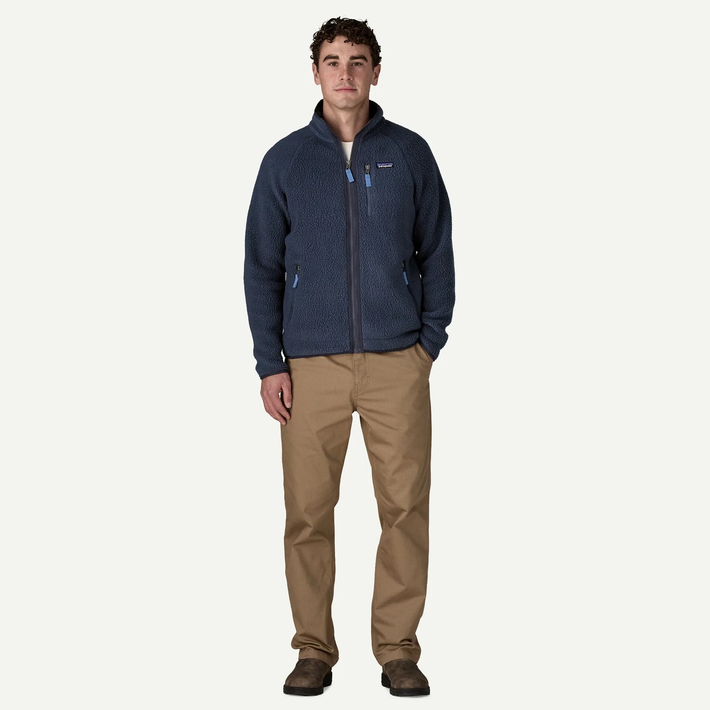 Men's Retro Pile Fleece Jacket - US 8484