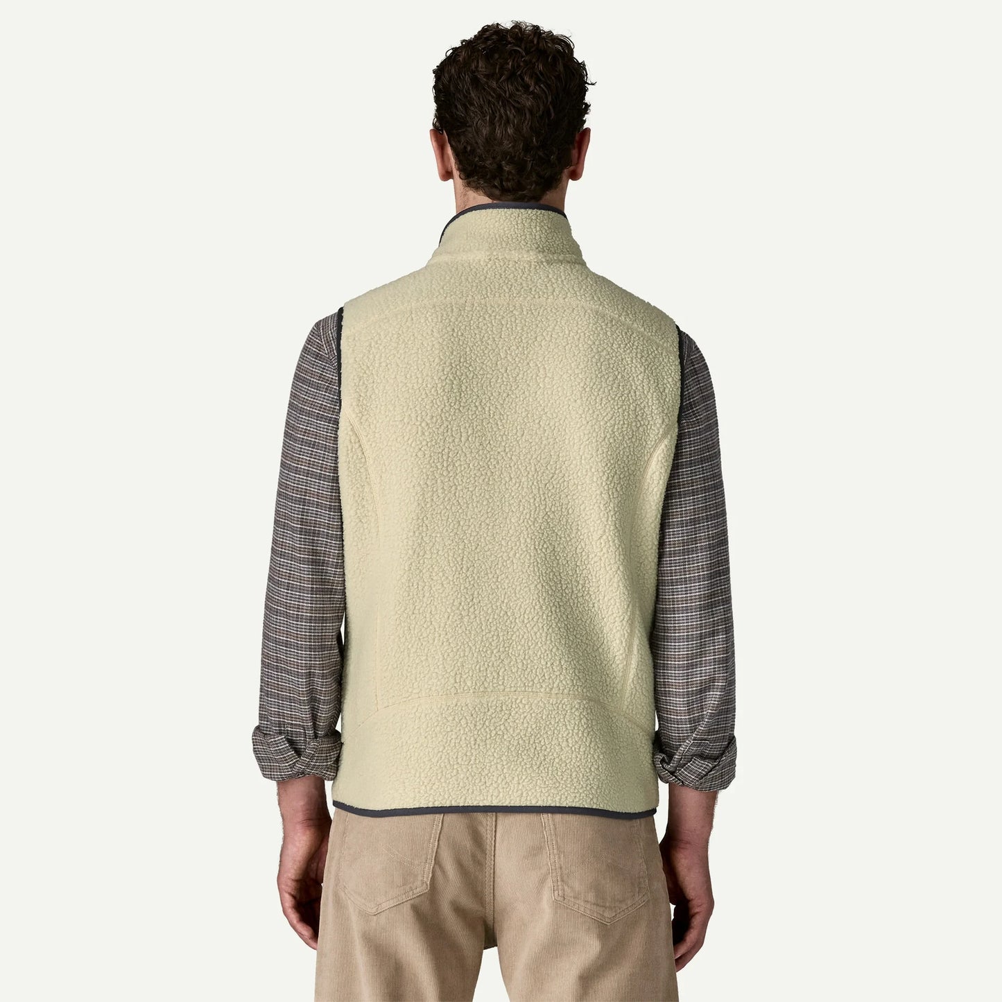 Men's Retro Pile Fleece Vest - US 2796
