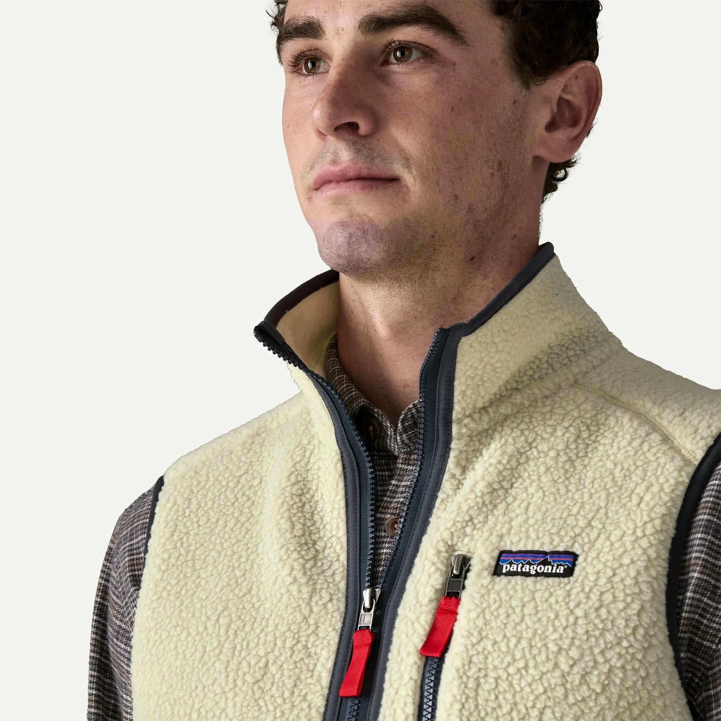 Men's Retro Pile Fleece Vest - US 9719