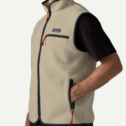 Men's Retro Pile Fleece Vest - US 8037