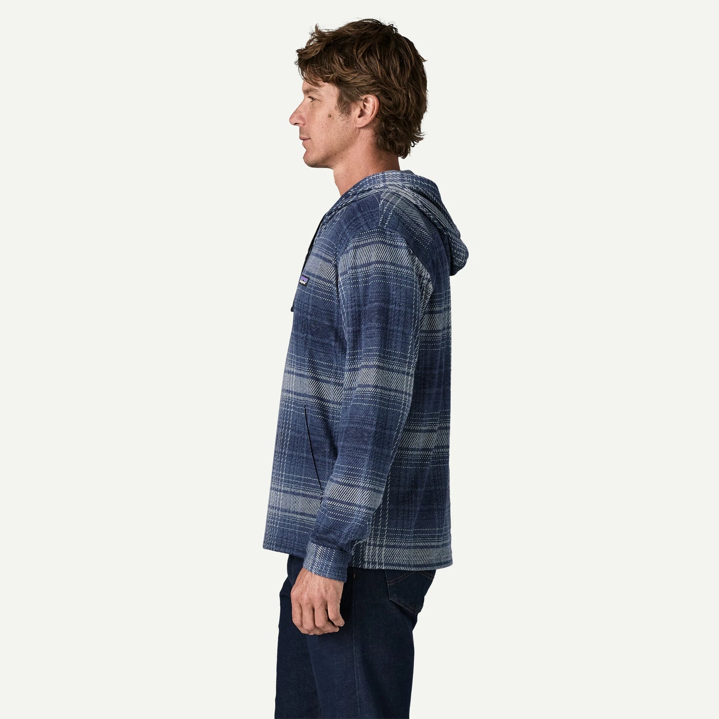 Men's Stretch Fjord Flannel Pullover Hoody - US 5600