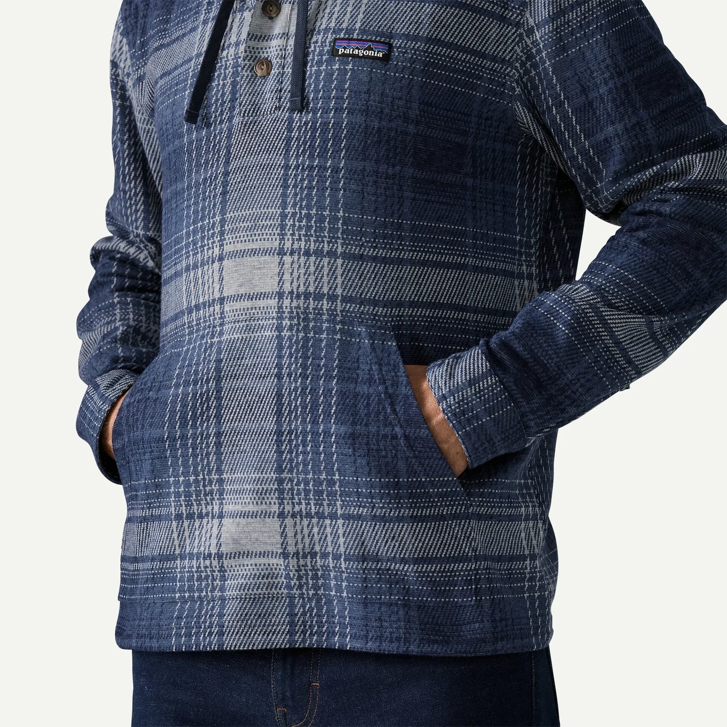 Men's Stretch Fjord Flannel Pullover Hoody - US 1711