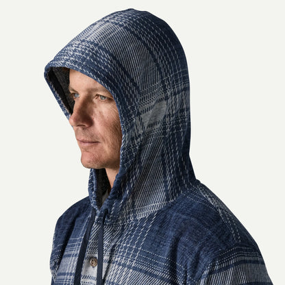 Men's Stretch Fjord Flannel Pullover Hoody - US 1711