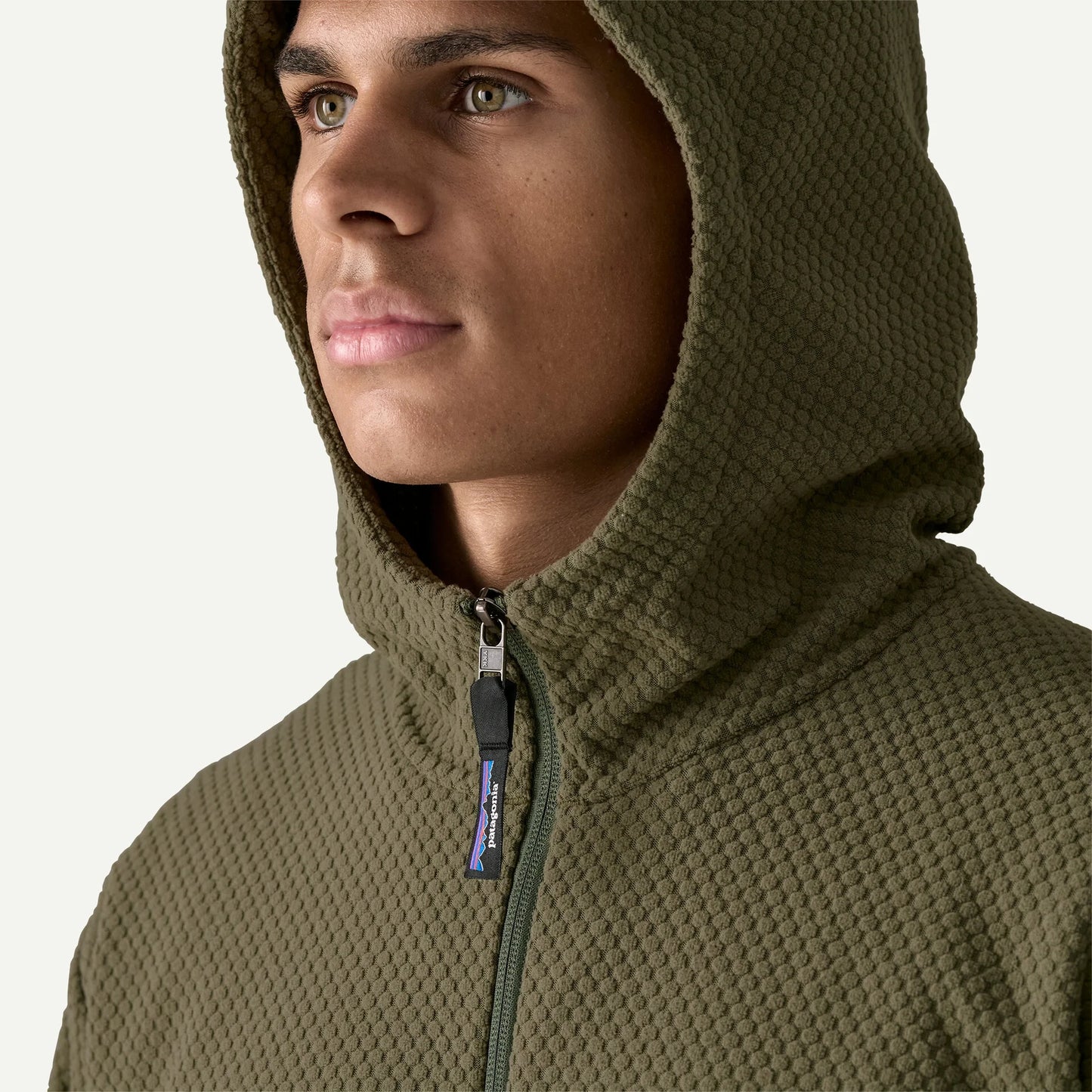Men's Textured Fleece Hoody - US 7639