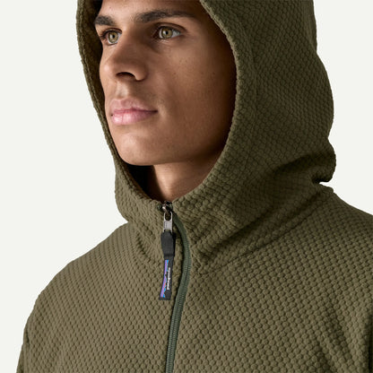 Men's Textured Fleece Hoody - US 7639