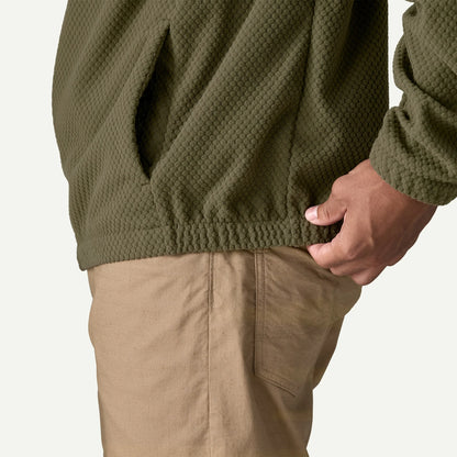 Men's Textured Fleece Hoody - US 1039
