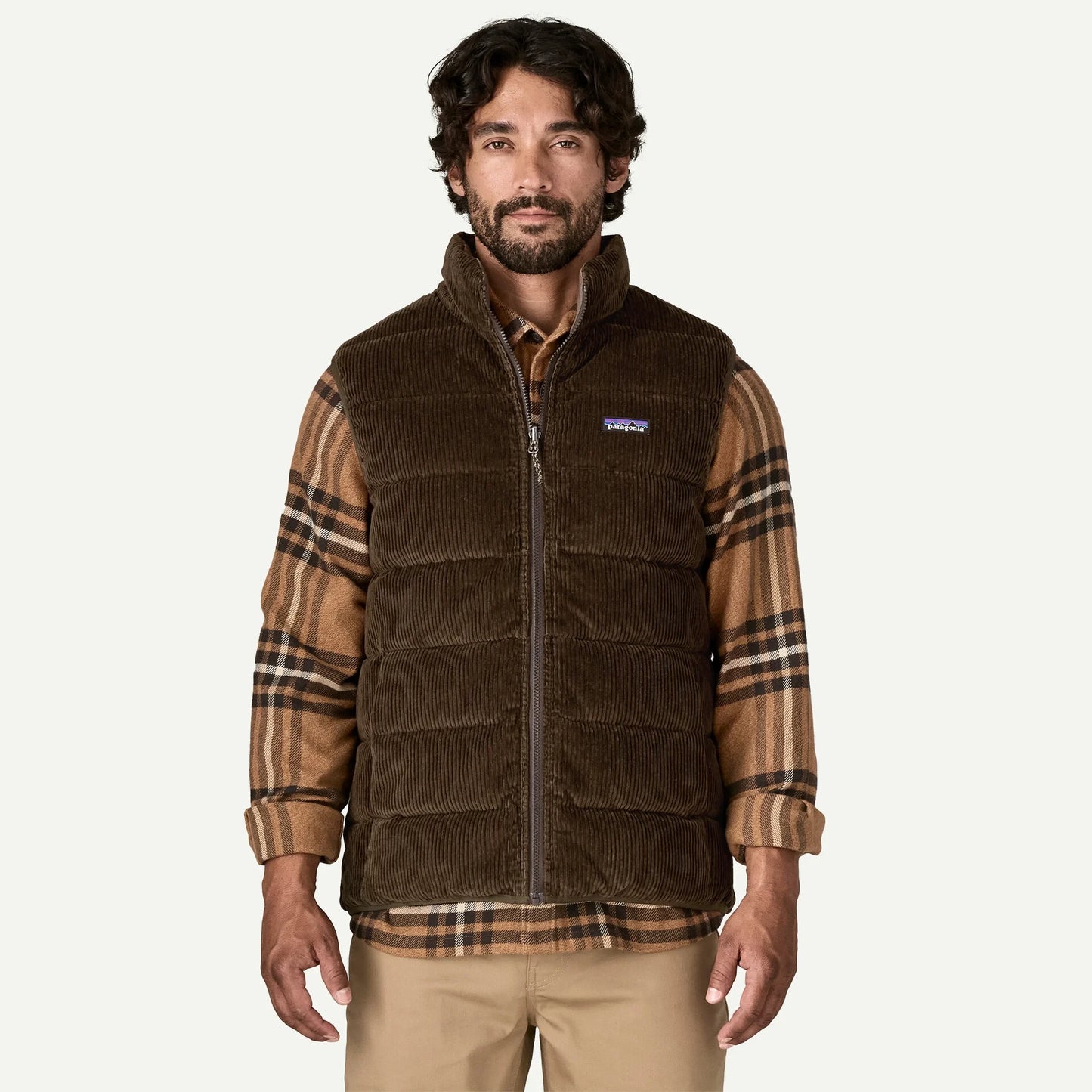 Reversible Cotton Down Vest - US 5066