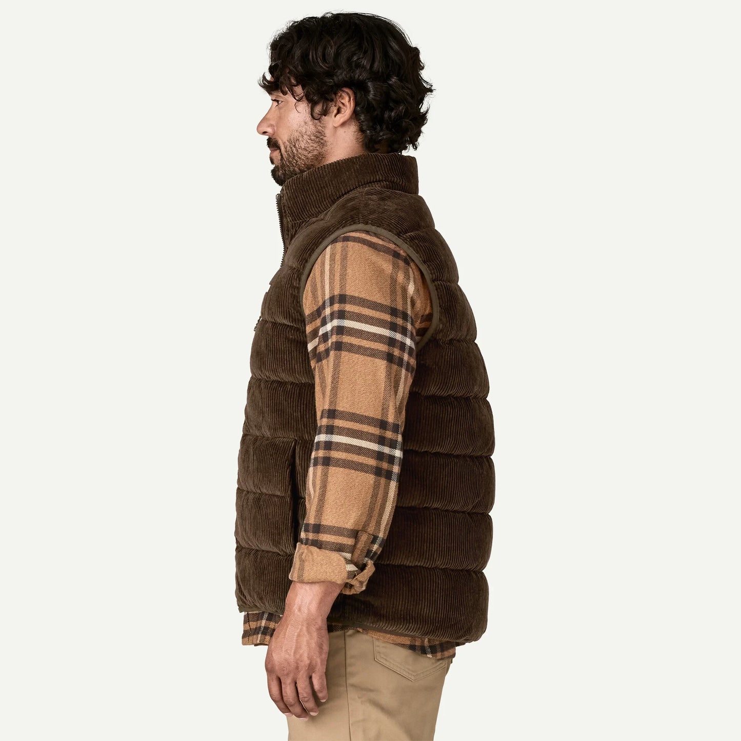 Reversible Cotton Down Vest - US 5066