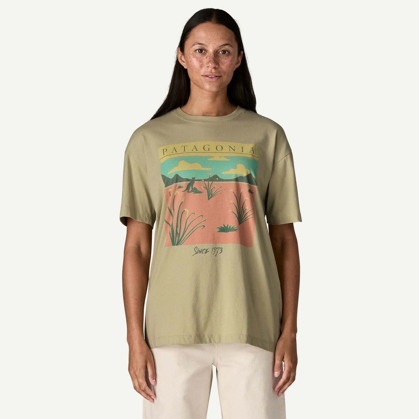Women's Desert Glow Oversized T-Shirt - US 7481