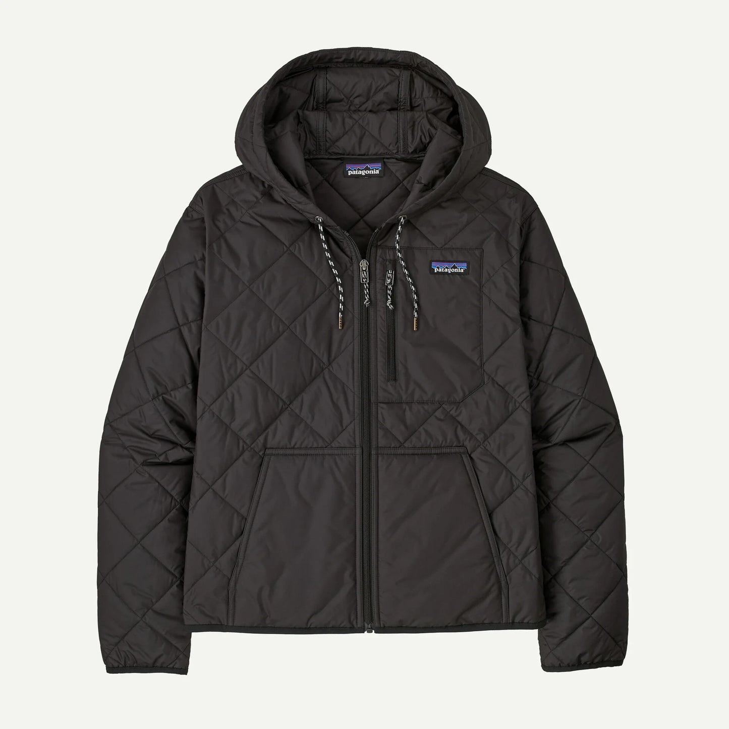 Women's Diamond Quilted Bomber Hoody - US 2797
