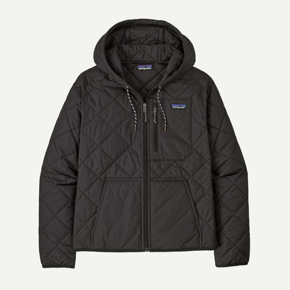 Women's Diamond Quilted Bomber Hoody - US 2797