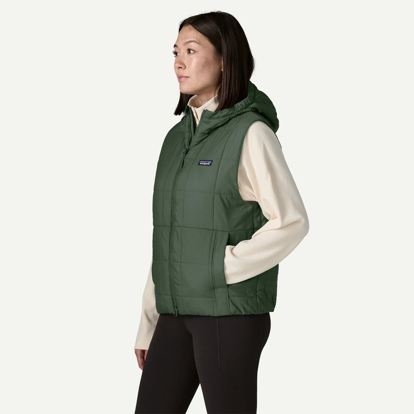 Women's Light Gust Hooded Vest - US 0476