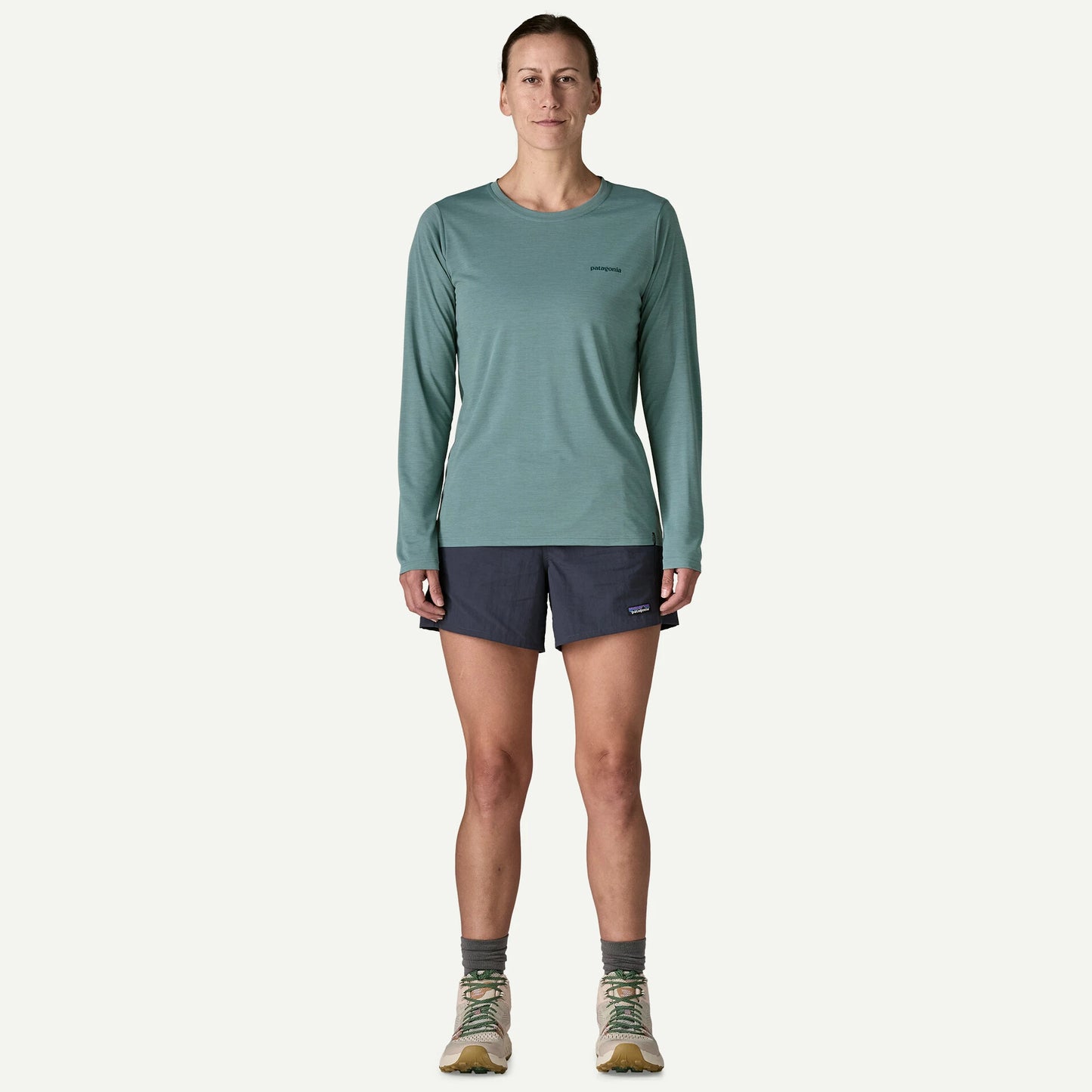 Women's Long-Sleeved Capilene® Cool Daily Shirt - Boardshort Logo - US 8772