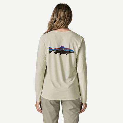 Women's Long-Sleeved Capilene® Cool Daily Shirt - Fitz Roy Trout - US 7019