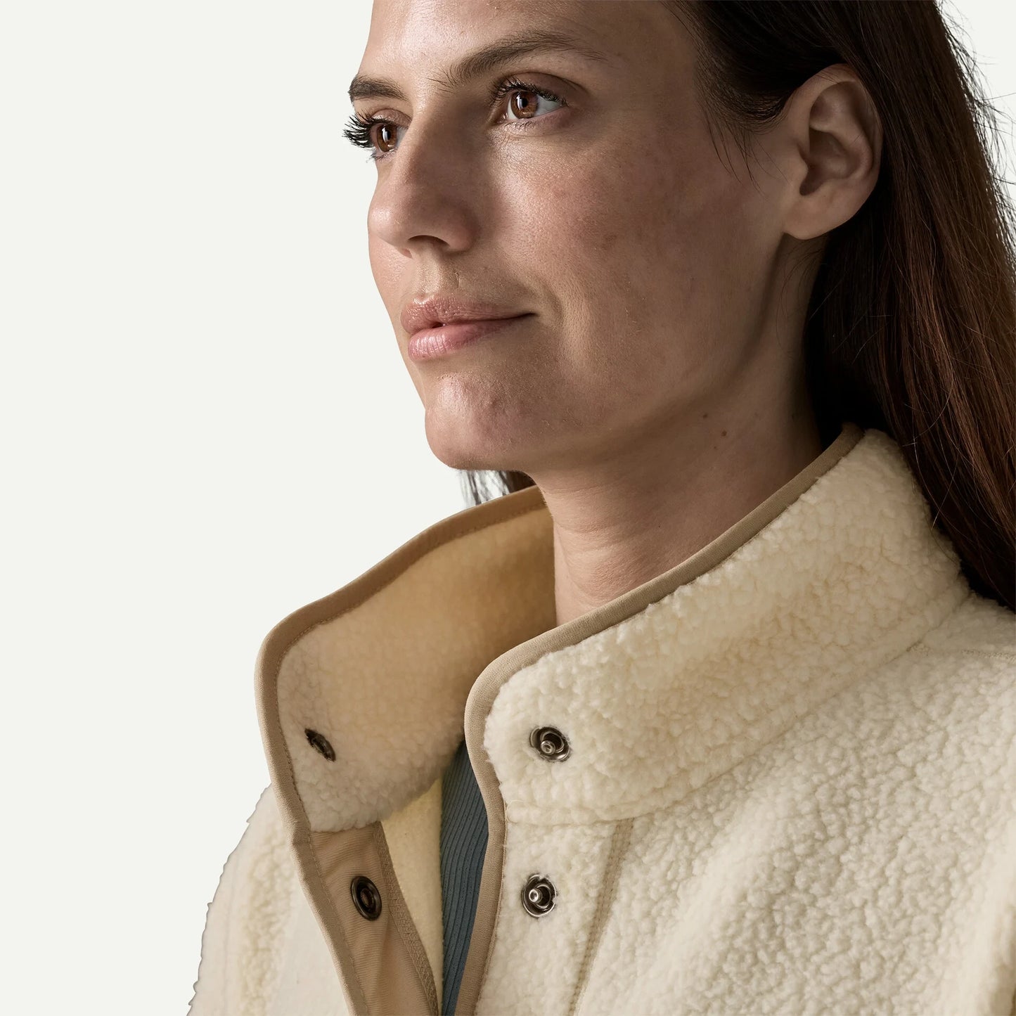 Women's Retro Pile Fleece Coat - US 2972
