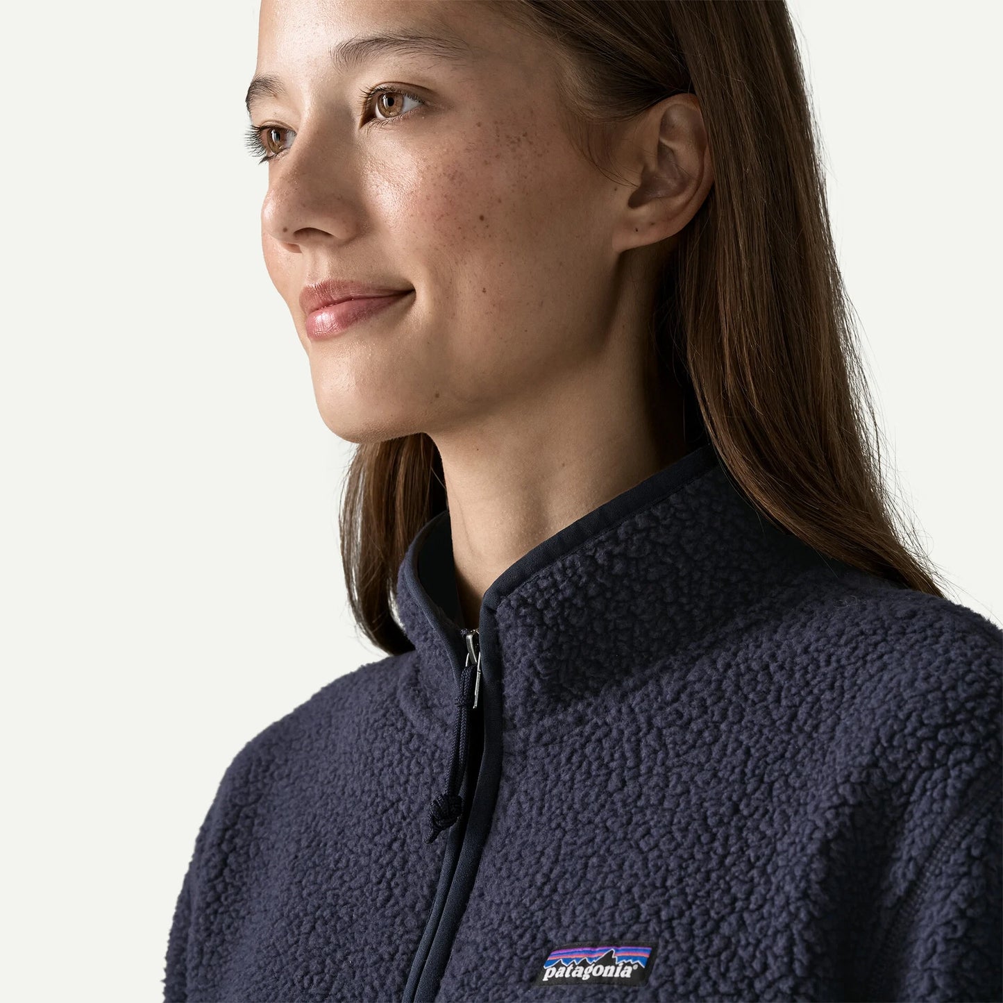Women's Retro Pile Marsupial Fleece Pullover - US 8979