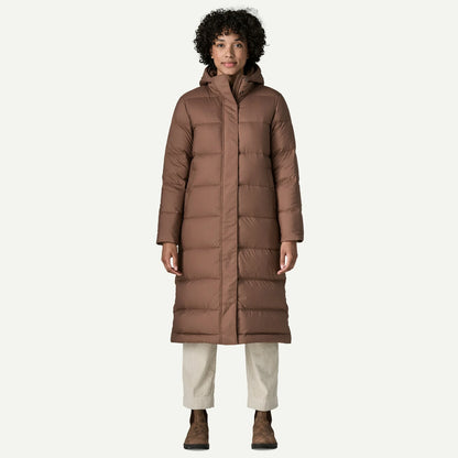 Women's Silent Down Long Parka - US 3819