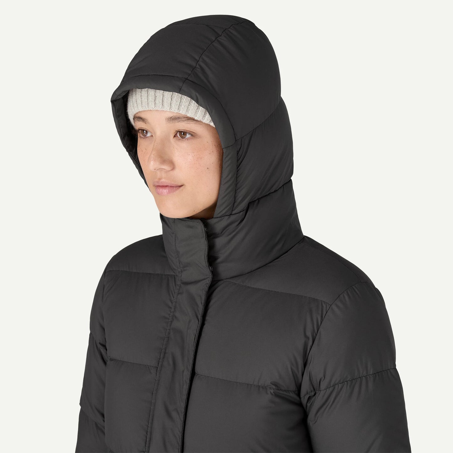 Women's Silent Down Long Parka - US 2781