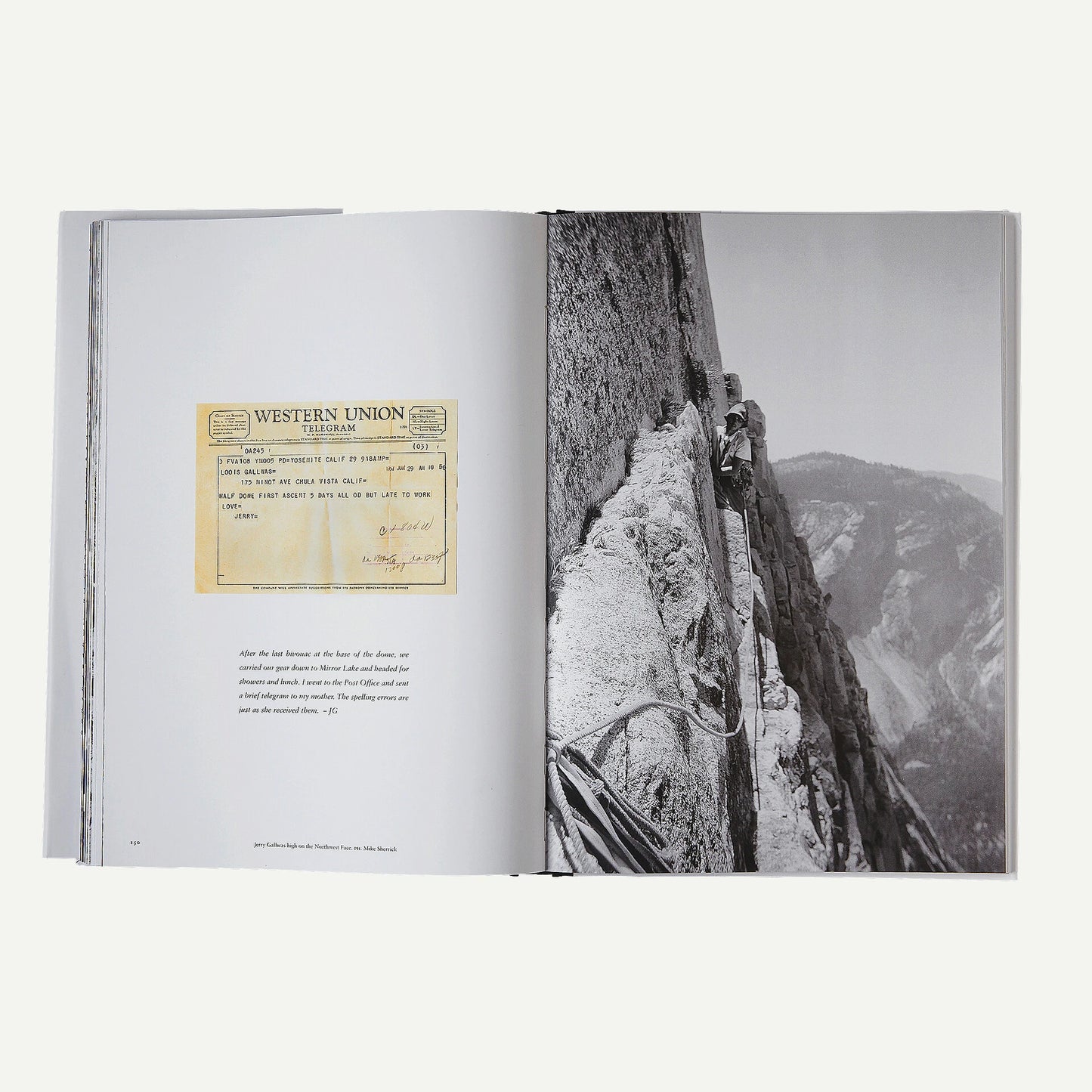 Yosemite In the Fifties: The Iron Age edited by Dean Fidelman and John Long - US 0962
