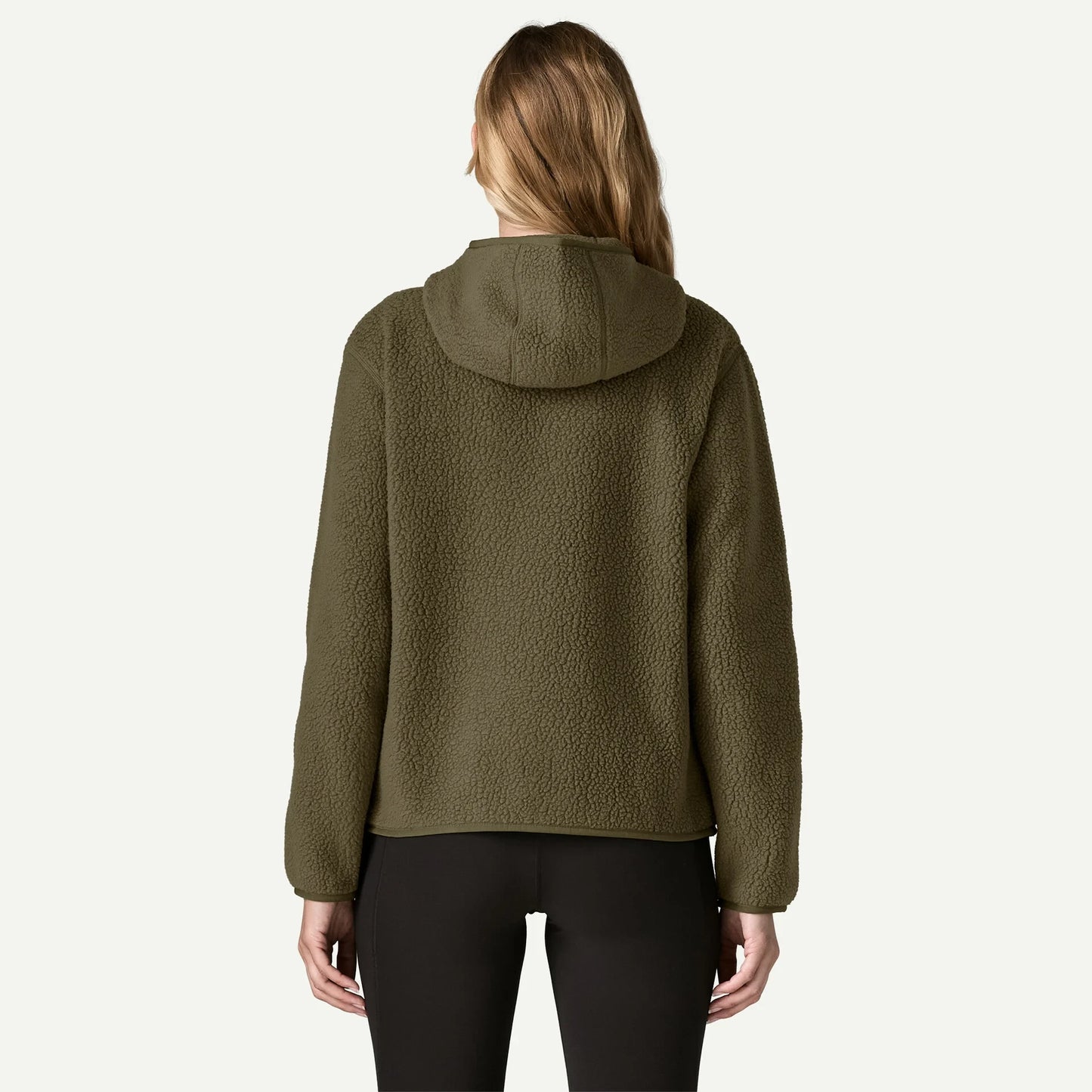 Women's Retro Pile Fleece Hoody - US 4640