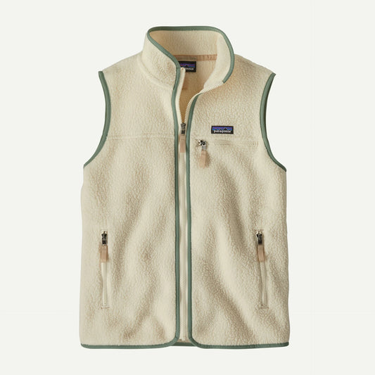 Women's Retro Pile Fleece Vest - US 5810
