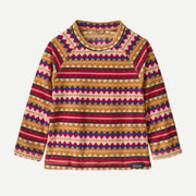 Diamond Stripe: Rutabaga White