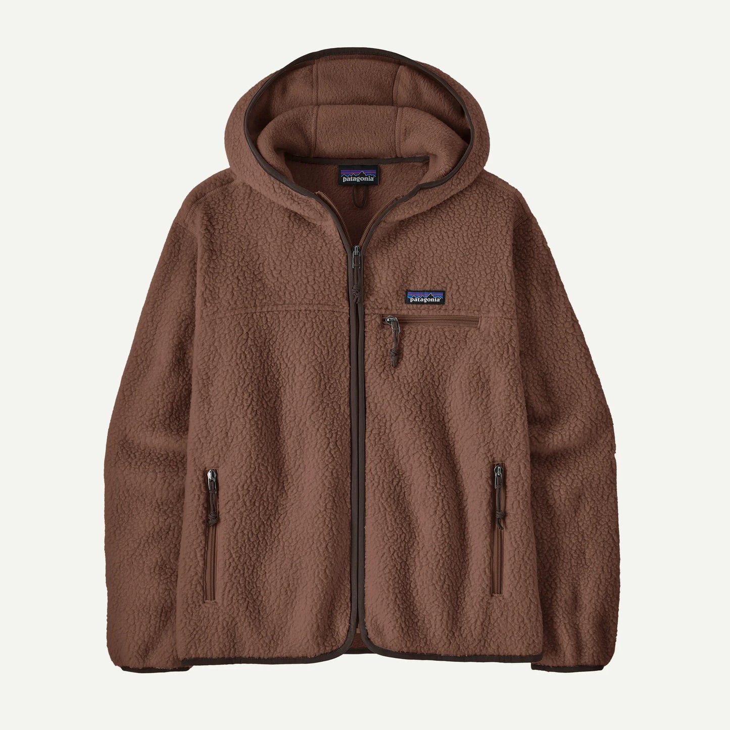 Women's Retro Pile Fleece Hoody - US 6264