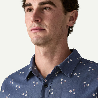 Men's Back Step Shirt - US 3818