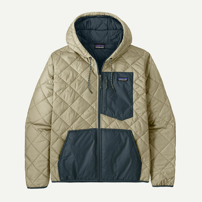 Men's Diamond Quilted Bomber Hoody - US 5560