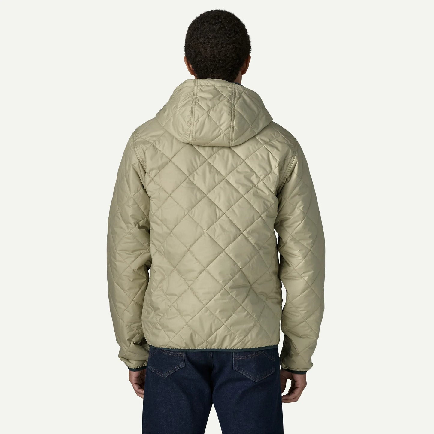 Men's Diamond Quilted Bomber Hoody - US 5560