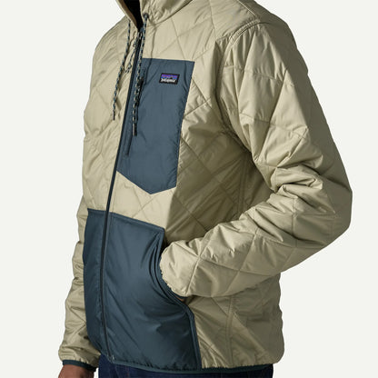 Men's Diamond Quilted Bomber Hoody - US 5560