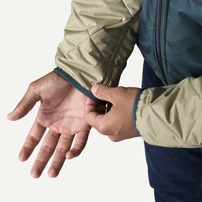 Men's Diamond Quilted Bomber Hoody - US 5560