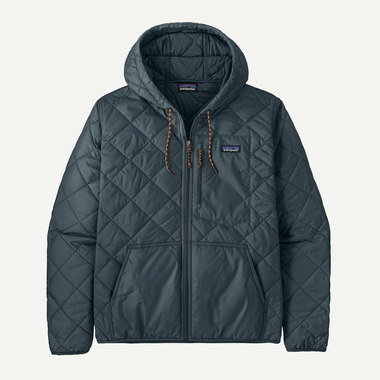 Men's Diamond Quilted Bomber Hoody - US 8691